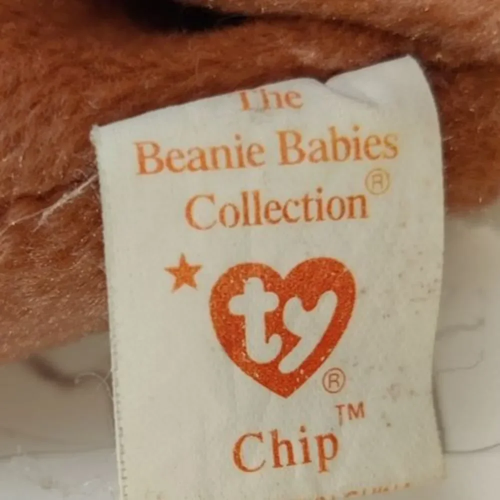 Ty Beanie Baby - CHIP the Calico Cat 8